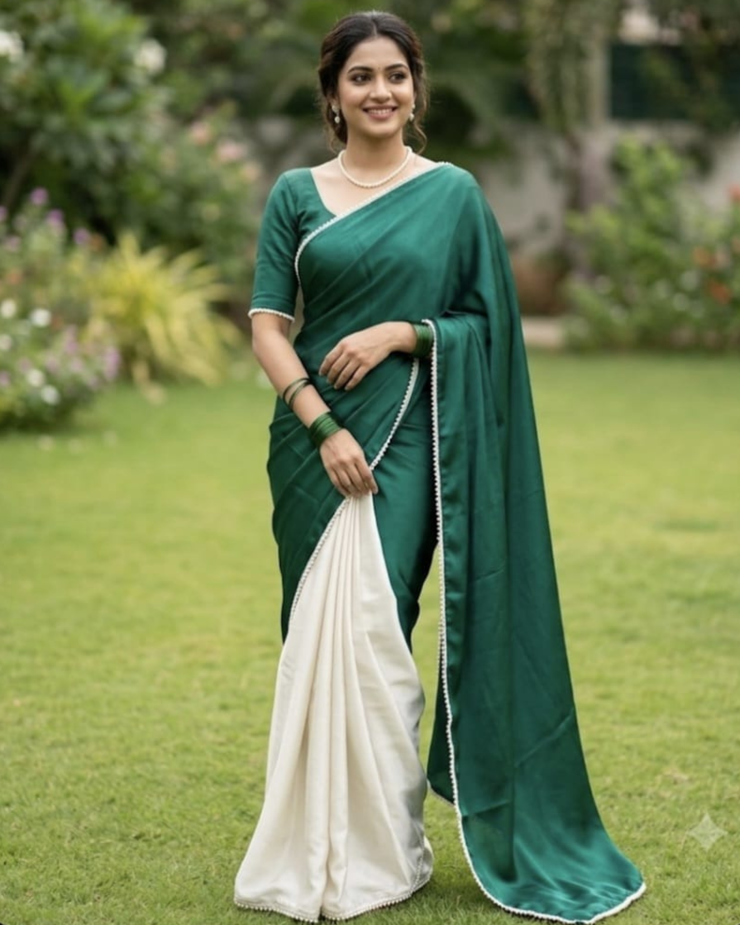 Green Saree Demo Unit - 2 1600X2000