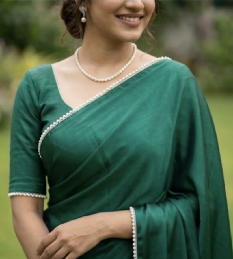 Green Saree - Demo Unit